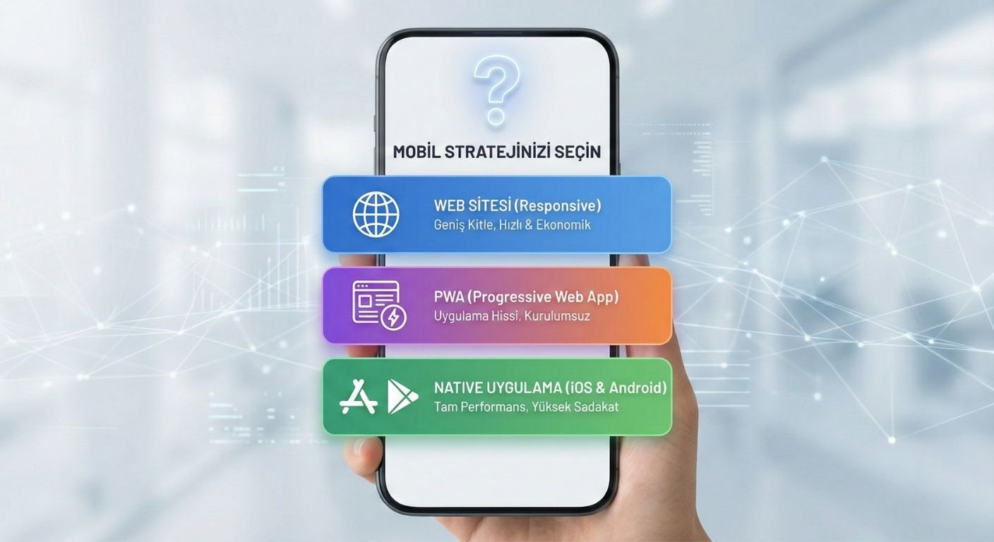 Mobil Uygulama mı Web Sitesi mi? 2026 için Doğru Karar